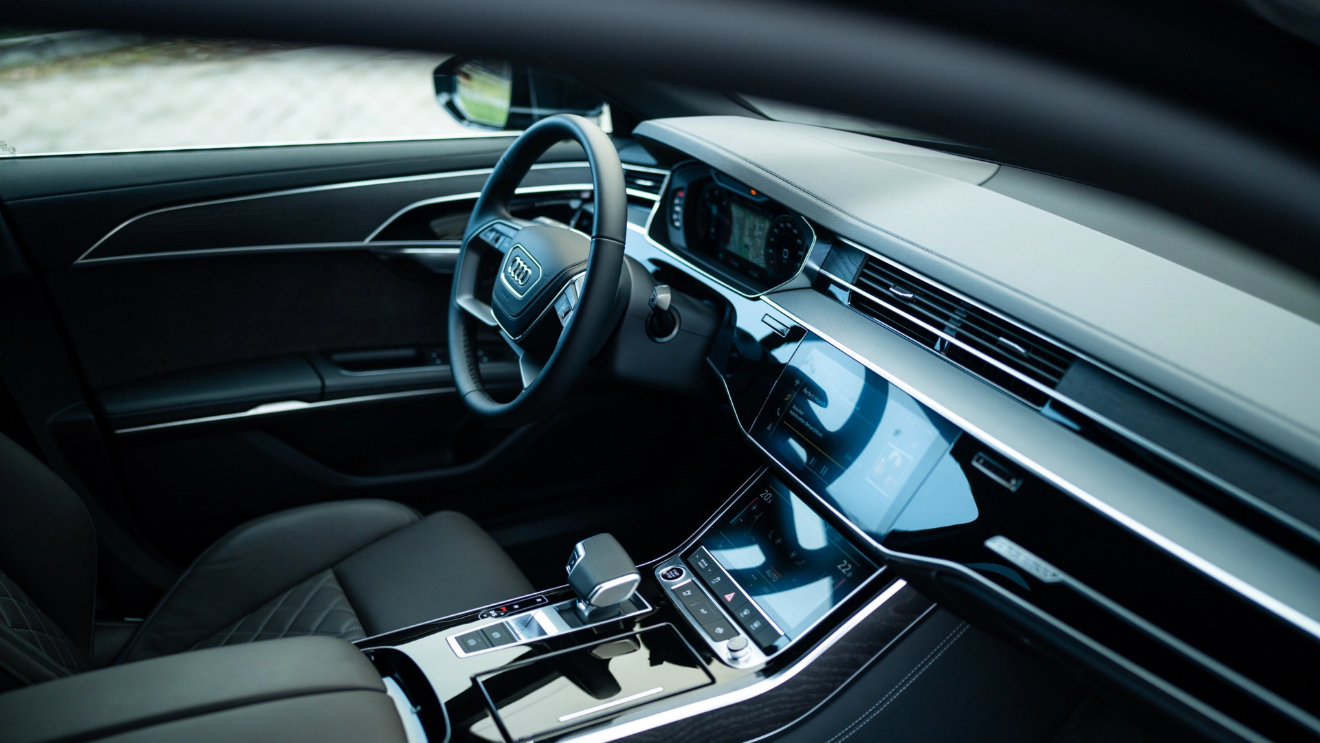 renting Audi A8 Quattro image 15
